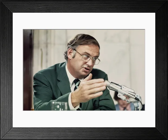 Framed Print : Senator Lowell Weicker Framed Print : Senator Lowell Weicker