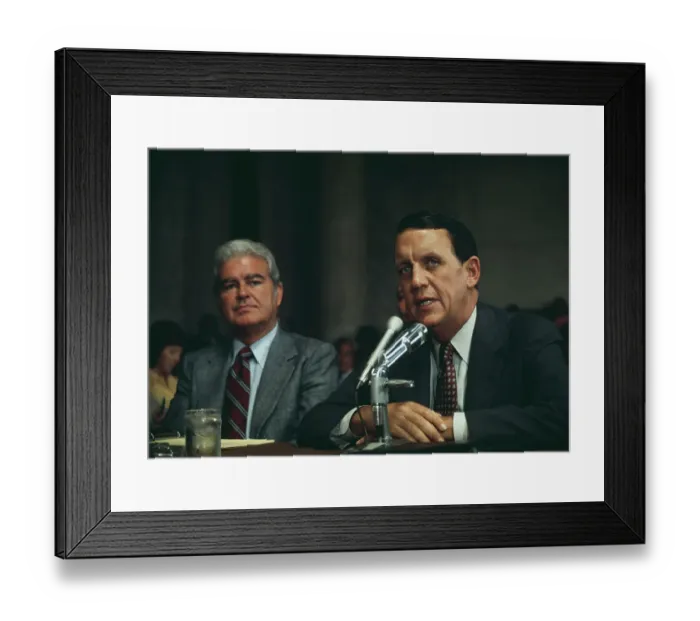 Framed Print : Nixon Lawyer Herbert Kalmbach Framed Print : Nixon Lawyer Herbert Kalmbach