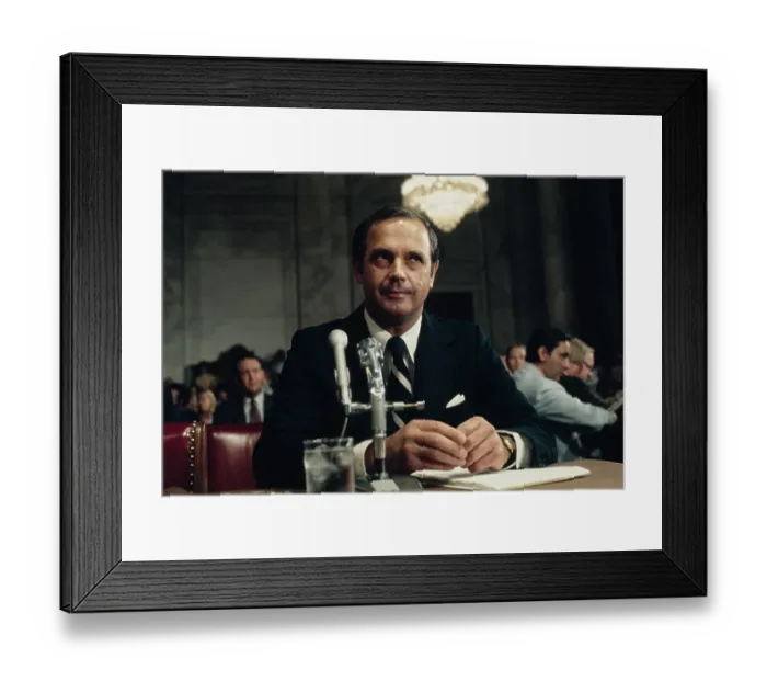 Framed Print : Alexander Butterfield Testifying Framed Print : Alexander Butterfield Testifying
