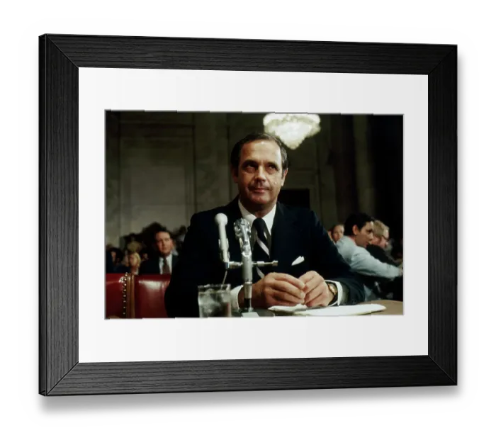 Framed Print : Alexander Butterfield Testifying Framed Print : Alexander Butterfield Testifying