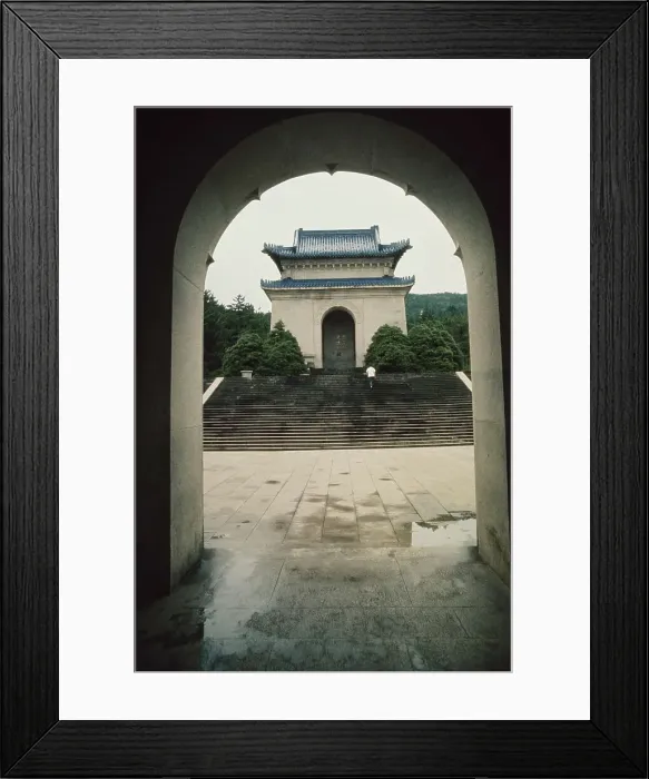 Framed Print : Memorial for Sun Yat-Sen