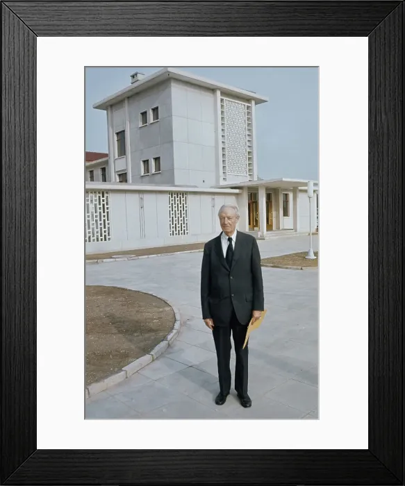 Framed Print : David K.E. Bruce, United States Ambassador Framed Print : David K.E. Bruce, United States Ambassador