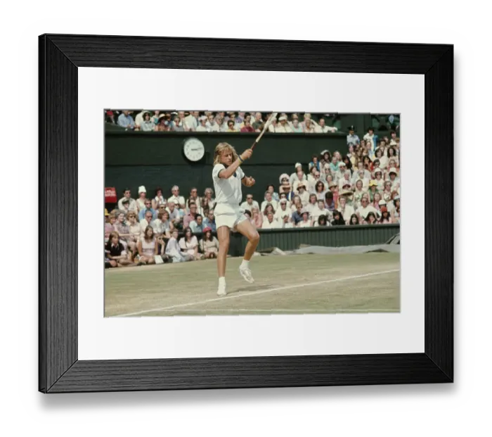 Framed Print : Bjorn Borg Playing Tennis Framed Print : Bjorn Borg Playing Tennis