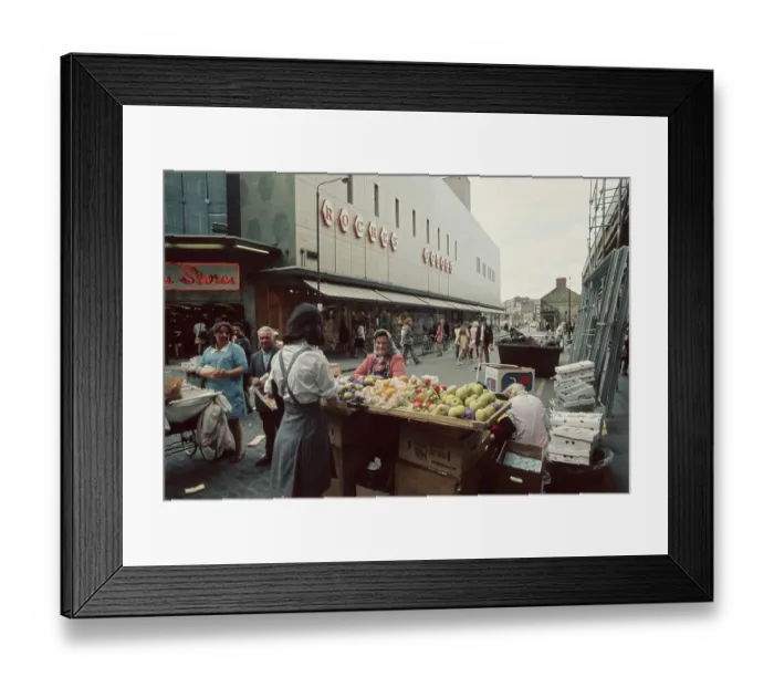 Framed Print : Street Scenes Of Dublin, Ireland