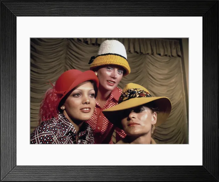 Framed Print : Millinery Institute Of America (MIA) Show Framed Print : Millinery Institute Of America (MIA) Show