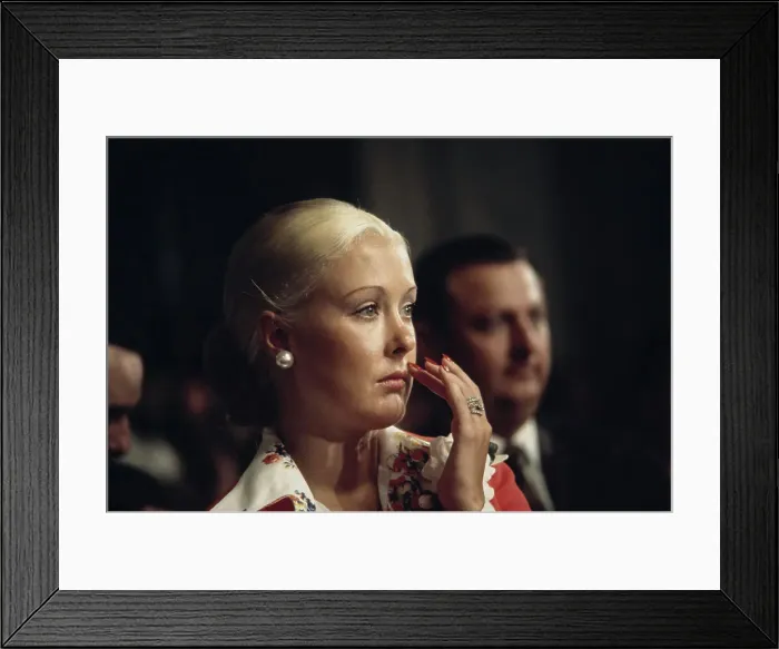 Framed Print : Maureen Dean at Watergate Trial Framed Print : Maureen Dean at Watergate Trial