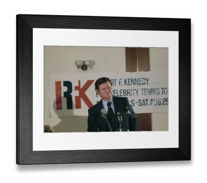 Framed Print : Senator Edward Kennedy Framed Print : Senator Edward Kennedy