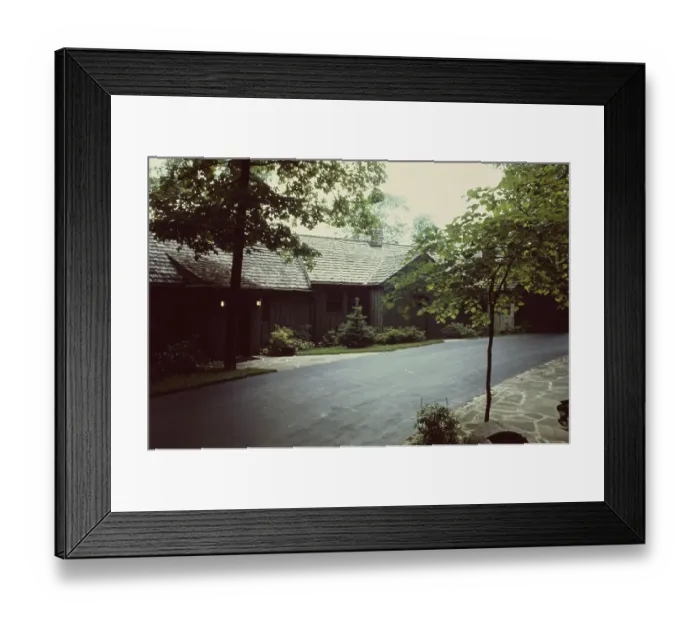 Framed Print : Lodge in the Catoctin Mountains Framed Print : Lodge in the Catoctin Mountains