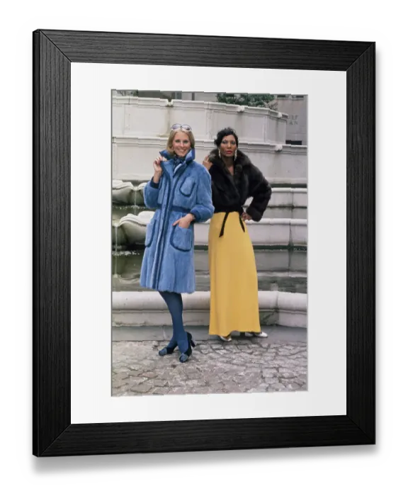 Framed Print : Furs In New York Framed Print : Furs In New York
