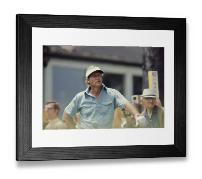 Framed Print : Arnold Palmer at the PA Open