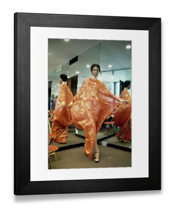 Framed Print : Pierre Cardin Kaftan Framed Print : Pierre Cardin Kaftan