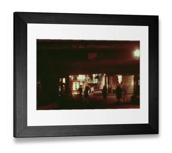 Framed Print : Views of Downtown Underground Atlanta Framed Print : Views of Downtown Underground Atlanta