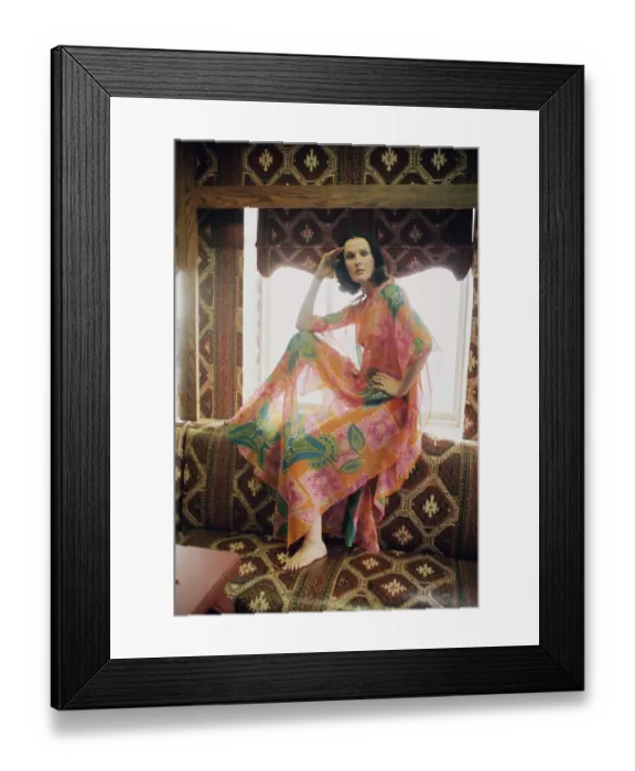 Framed Print : Pierre Cardin Kaftan Framed Print : Pierre Cardin Kaftan