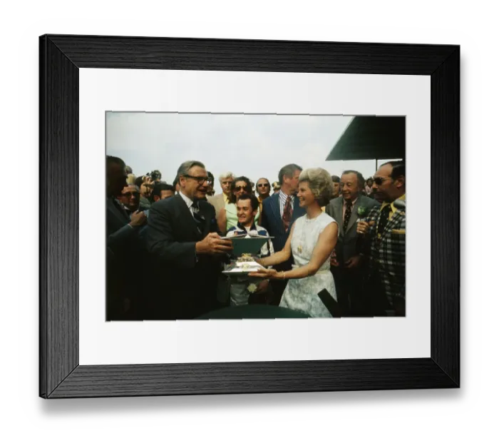 Framed Print : Secretariat Wins Triple Crown Framed Print : Secretariat Wins Triple Crown