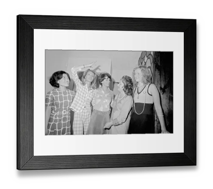 Framed Print : Betty Friedan with Foreign Women Activists Framed Print : Betty Friedan with Foreign Women Activists