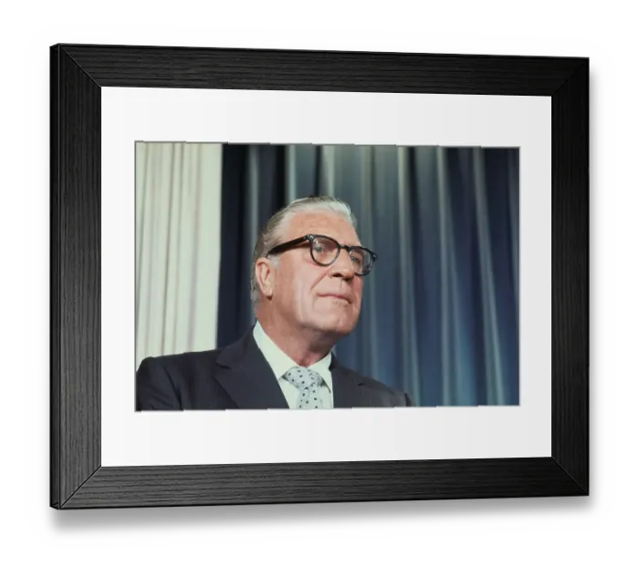 Framed Print : Portrait of Clarence Kelley Framed Print : Portrait of Clarence Kelley
