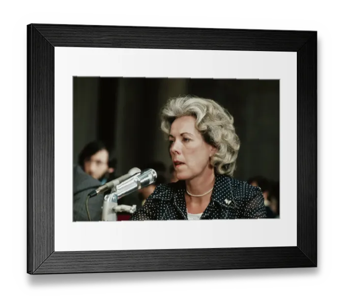 Framed Print : United States Senate Watergate Committee Hearing Framed Print : United States Senate Watergate Committee Hearing