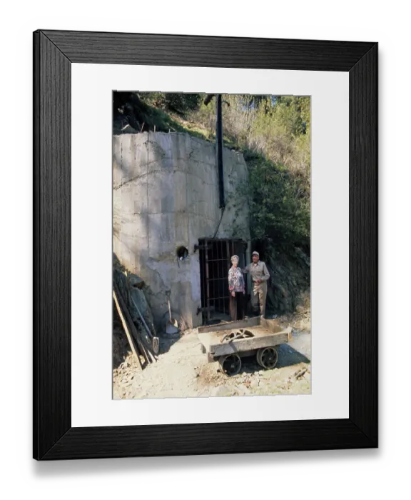 Framed Print : Yellowjacket Mine, California Framed Print : Yellowjacket Mine, California