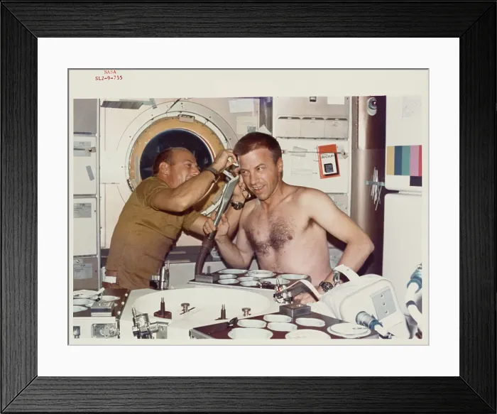 Framed Print : Trimming in Space Framed Print : Trimming in Space