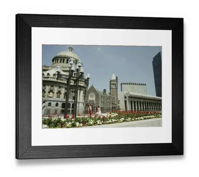 Framed Print : Mother Church in the Christian Science Church Center Framed Print : Mother Church in the Christian Science Church Center