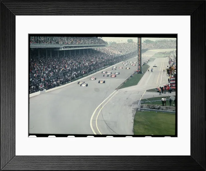 Framed Print : Starting of the Indianapolis 500