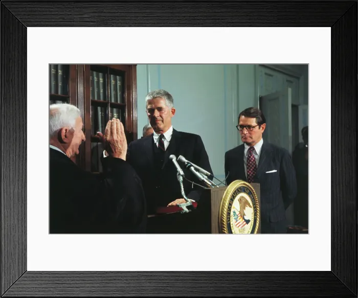 Framed Print : Archibald Cox Sworn in as Watergate Special Prosecutor Framed Print : Archibald Cox Sworn in as Watergate Special Prosecutor