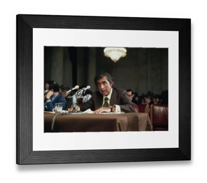 Framed Print : Watergate Committee Meeting Framed Print : Watergate Committee Meeting