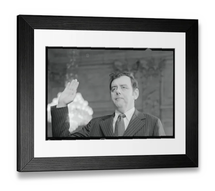 Framed Print : John Caulfield Raising His Hand Framed Print : John Caulfield Raising His Hand