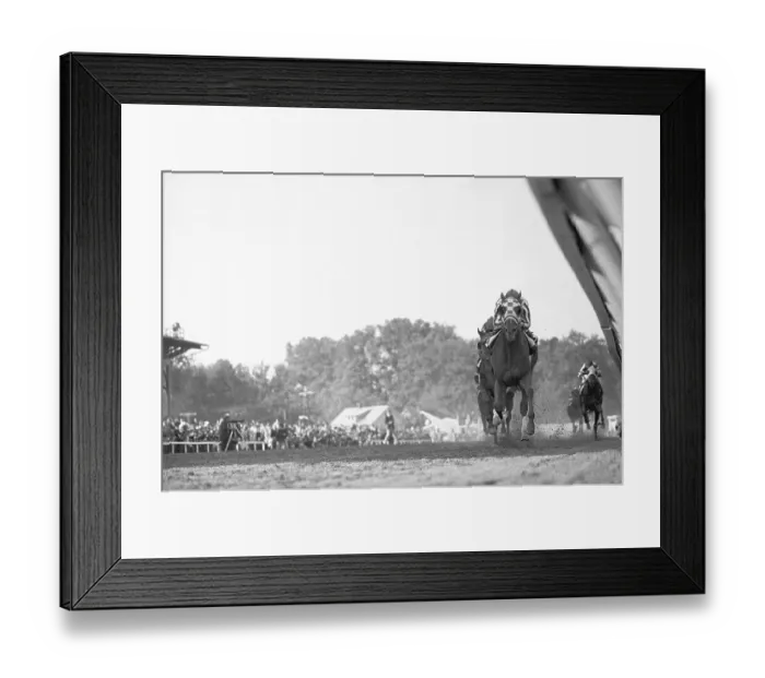 Framed Print : Secretariat Coming Hard to Finish Line Framed Print : Secretariat Coming Hard to Finish Line