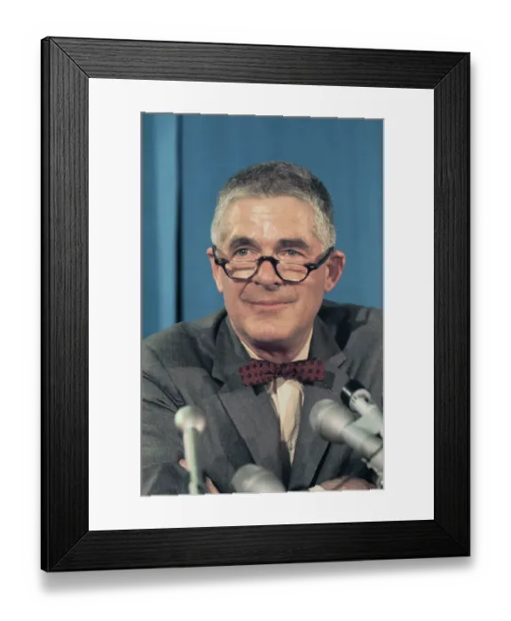 Framed Print : Portrait of Archibald Cox Framed Print : Portrait of Archibald Cox