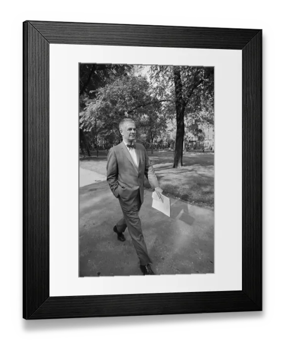 Framed Print : Portrait of Archibald Cox Framed Print : Portrait of Archibald Cox