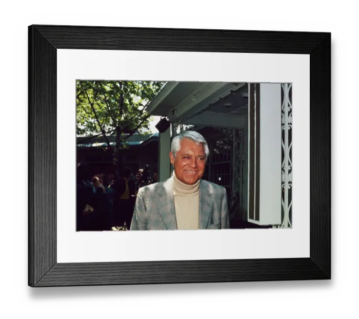 Framed Print : Portrait of Cary Grant During Straw Hat Awards