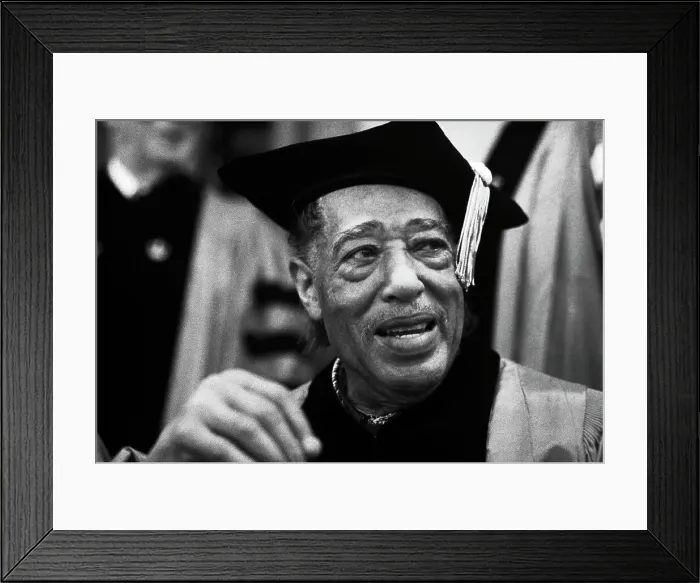 Framed Print : Duke Ellington Receiving an Honorary Degree