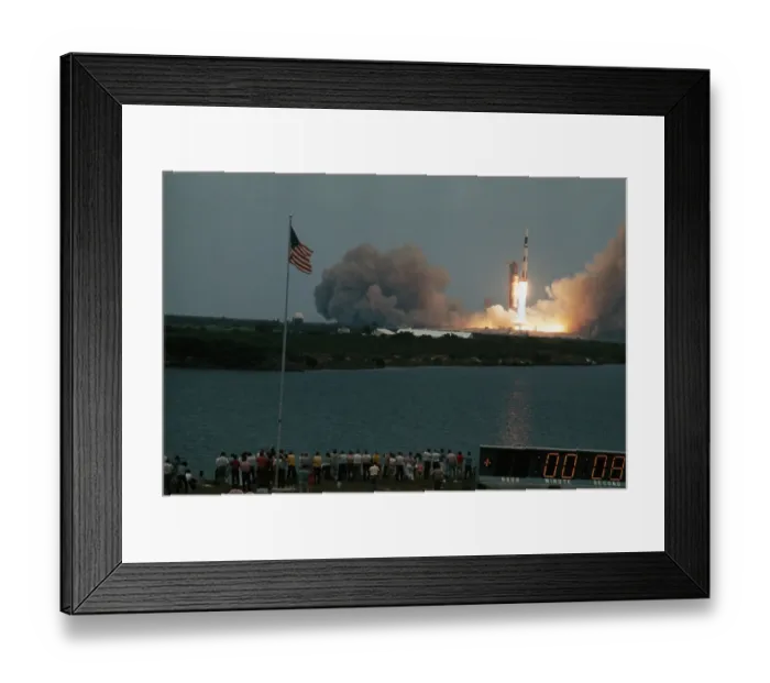 Framed Print : General View of Skylab I Blast-Off Framed Print : General View of Skylab I Blast-Off