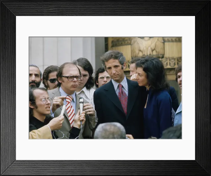 Framed Print : Pentagon Paper Defendant, Federal Courts Framed Print : Pentagon Paper Defendant, Federal Courts