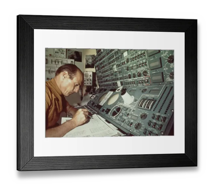 Framed Print : Skylab Mission Training, 1973 Framed Print : Skylab Mission Training, 1973