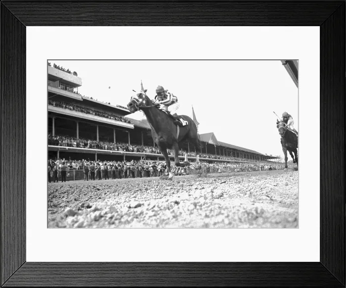 Framed Print : Secretariat in Fast Action Framed Print : Secretariat in Fast Action