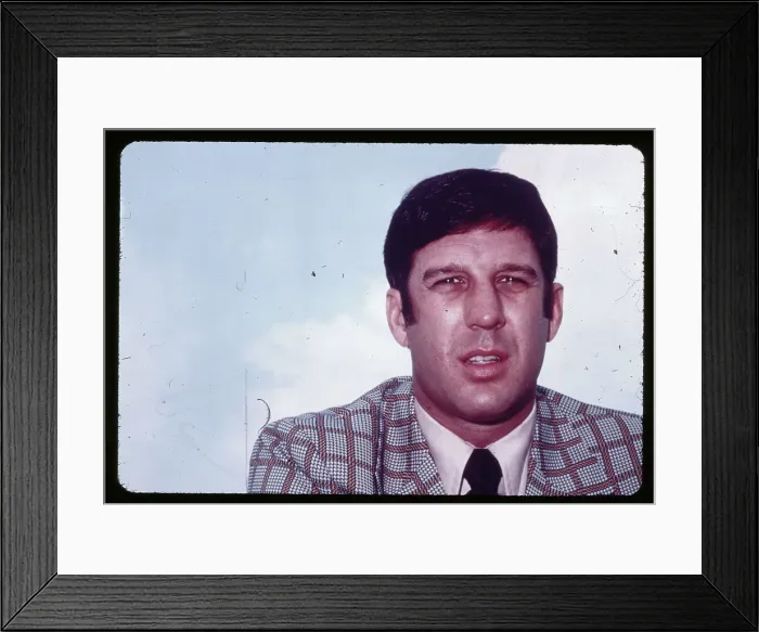 Framed Print : Portrait of Rufus Edmisten Framed Print : Portrait of Rufus Edmisten