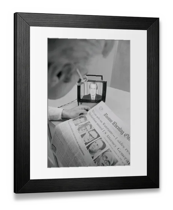 Framed Print : Watergate Scandal Framed Print : Watergate Scandal