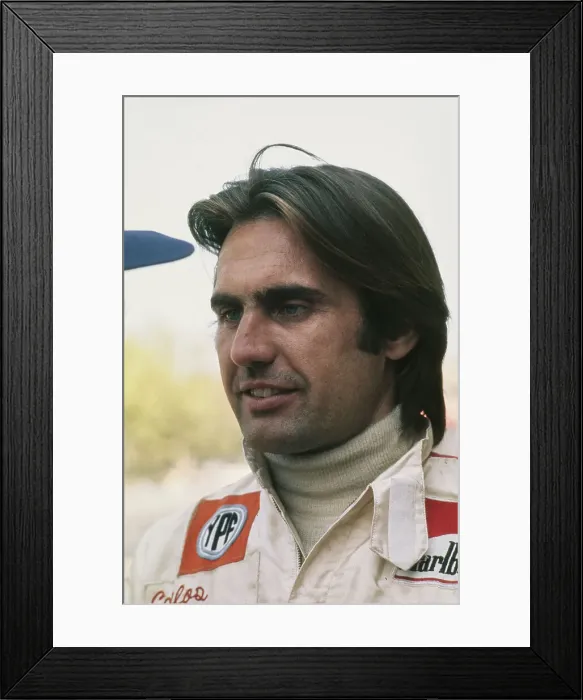Framed Print : Carlos Reutemann Framed Print : Carlos Reutemann