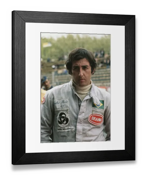 Framed Print : Carlos Pace Framed Print : Carlos Pace