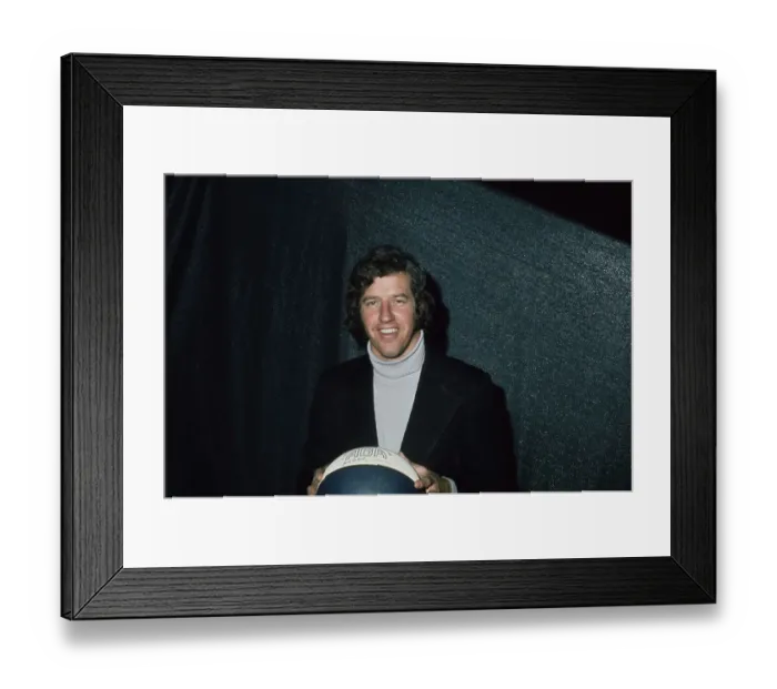 Framed Print : Kevin Loughery Coaches The Nets Framed Print : Kevin Loughery Coaches The Nets