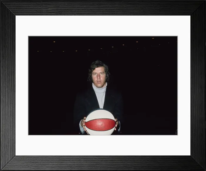 Framed Print : Kevin Loughery Coaches The Nets Framed Print : Kevin Loughery Coaches The Nets