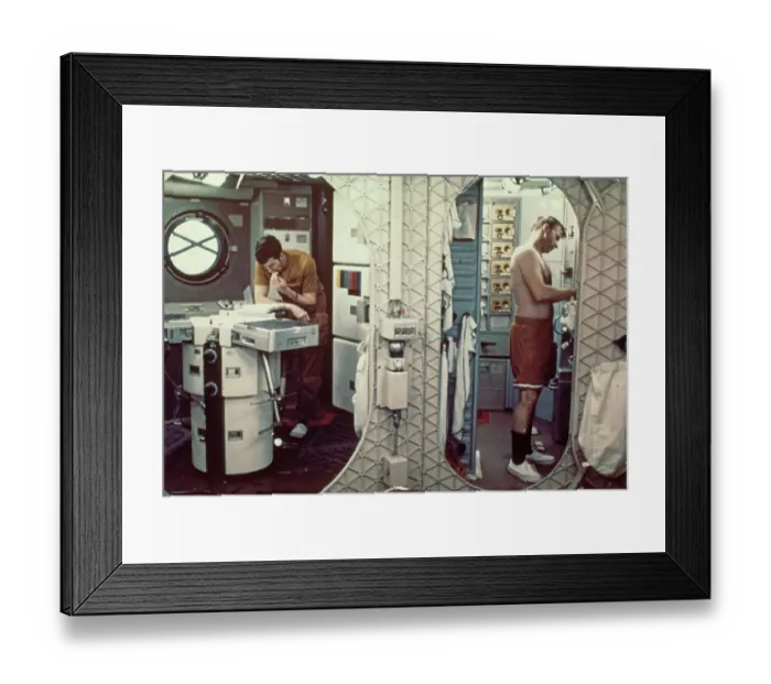 Framed Print : Skylab Training Framed Print : Skylab Training