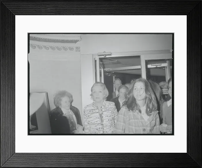 Framed Print : Marlene Dietrich at the Theater Framed Print : Marlene Dietrich at the Theater