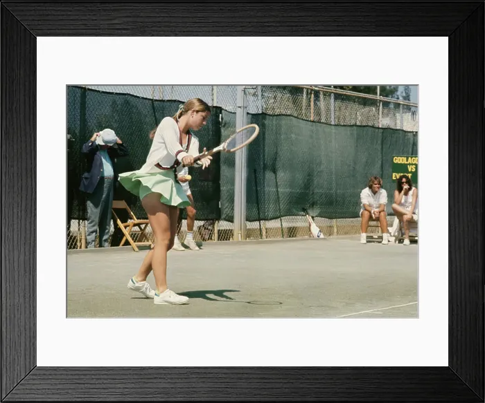 Framed Print : Miami Beach-Garner Bank USLTA Tournament - Final Framed Print : Miami Beach-Garner Bank USLTA Tournament - Final