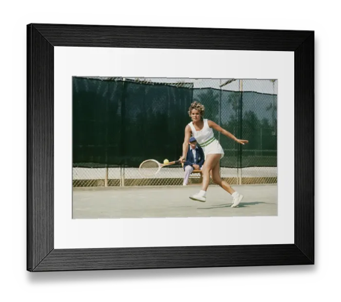 Framed Print : Miami Beach-Garner Bank USLTA Tournament - Final Framed Print : Miami Beach-Garner Bank USLTA Tournament - Final