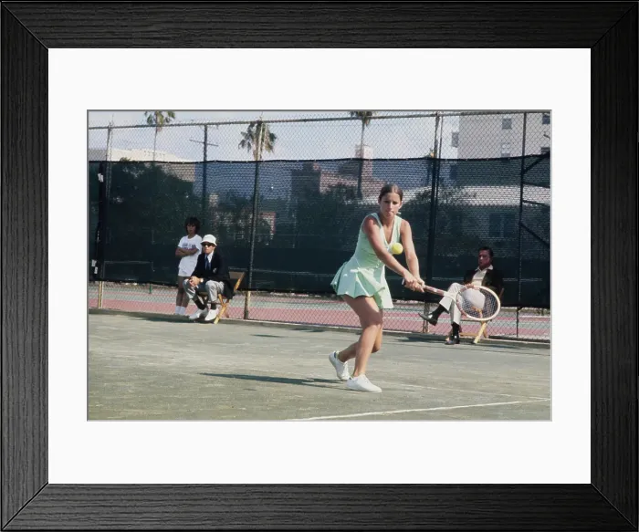 Framed Print : Miami Beach-Garner Bank USLTA Tournament - Final Framed Print : Miami Beach-Garner Bank USLTA Tournament - Final