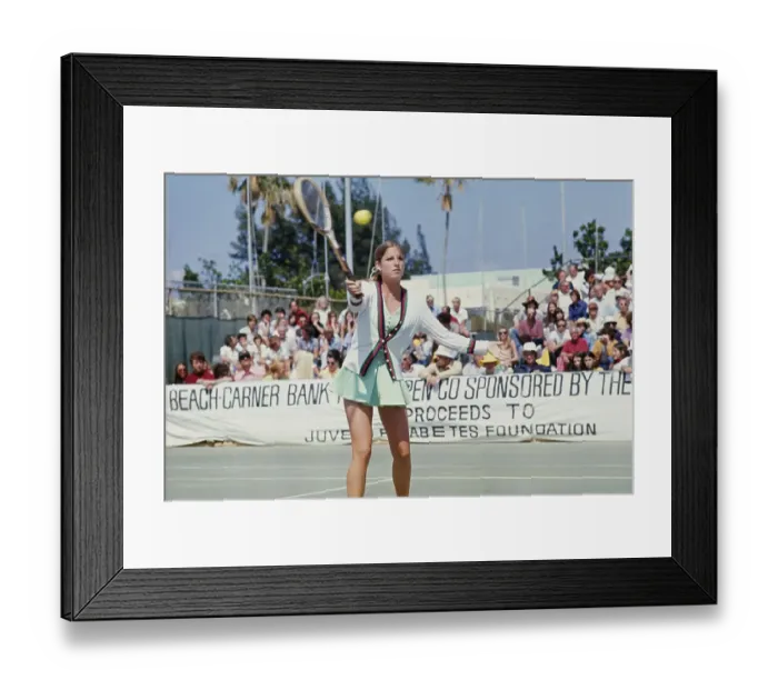 Framed Print : Miami Beach-Garner Bank USLTA Tournament - Final Framed Print : Miami Beach-Garner Bank USLTA Tournament - Final