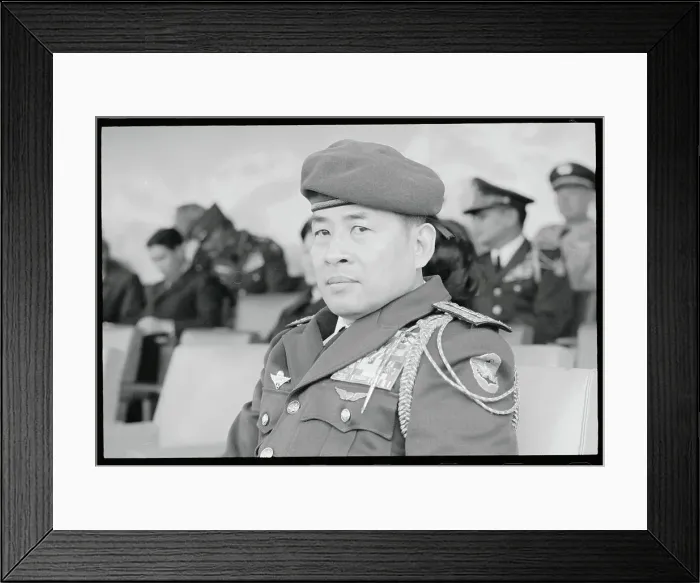 Framed Print : Portrait of General Cao Van Vien Framed Print : Portrait of General Cao Van Vien